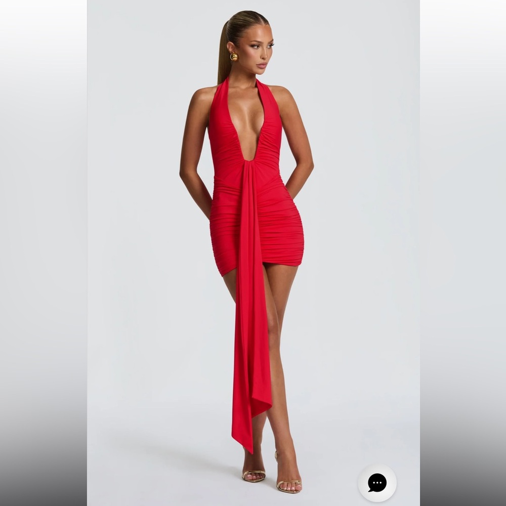Babyboo Rosetta minidress red size M great condition